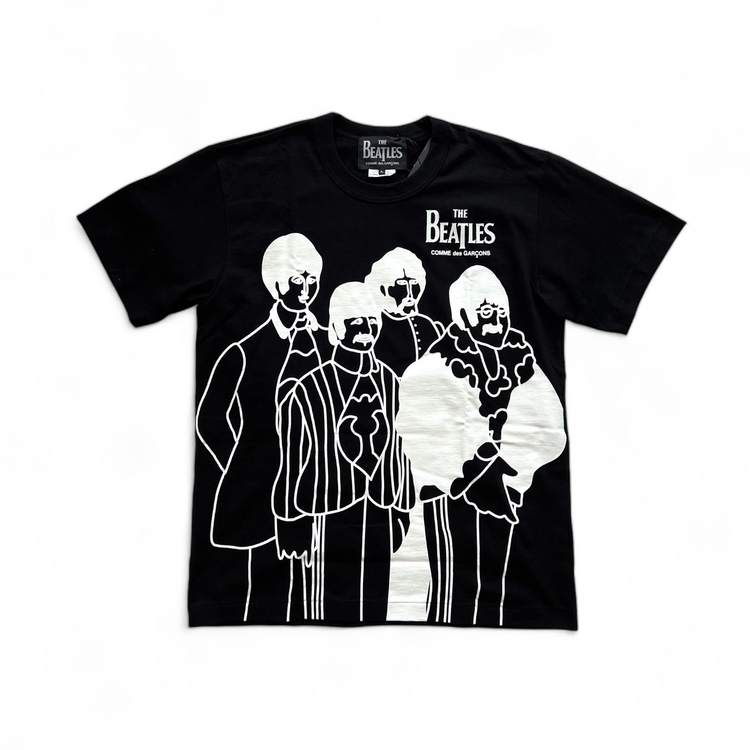 COMME des GARCONS コムデギャルソンBEATLES T-SHIRT ビートルズTシャツ