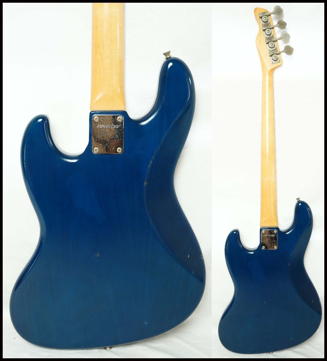 ☆FERNANDES☆JBT-65 ブルー JAZZ BASS GLAY JIROモデル風