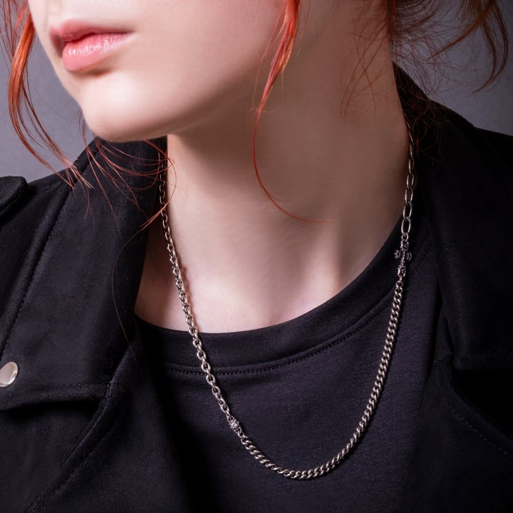 クロスミックスネックレス