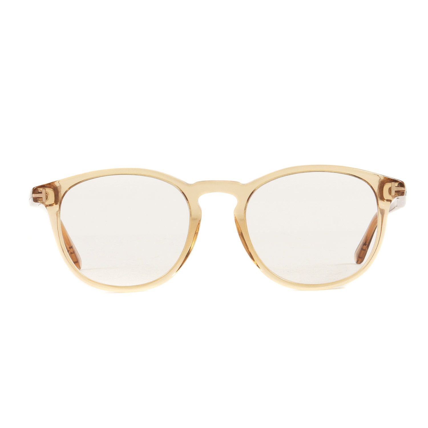 TOMFORD TF5401 クリア ブラウン ベージュ サングラス メガネ