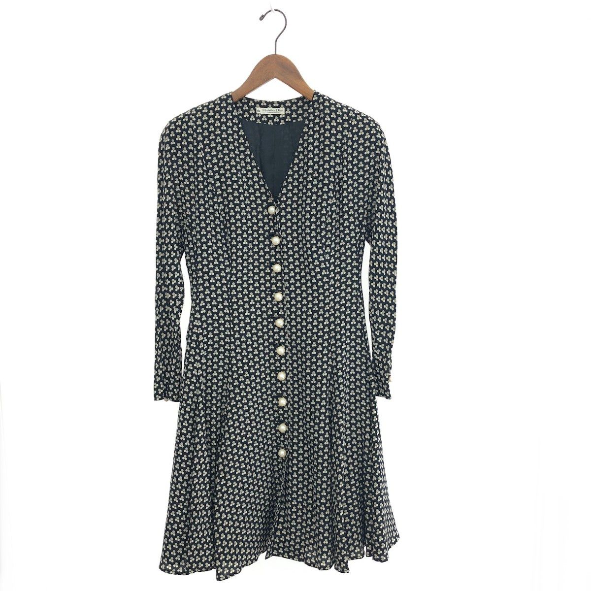 Christian Dior クリスチャンディオール シルクワンピース サイズ:44  