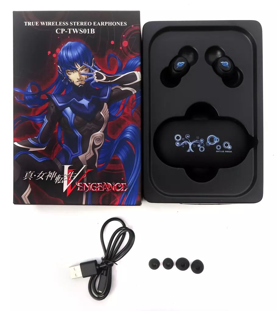 新品未開封】Onkyo 真・女神転生Ⅴ Vengeance ナホビノ イヤホン 真