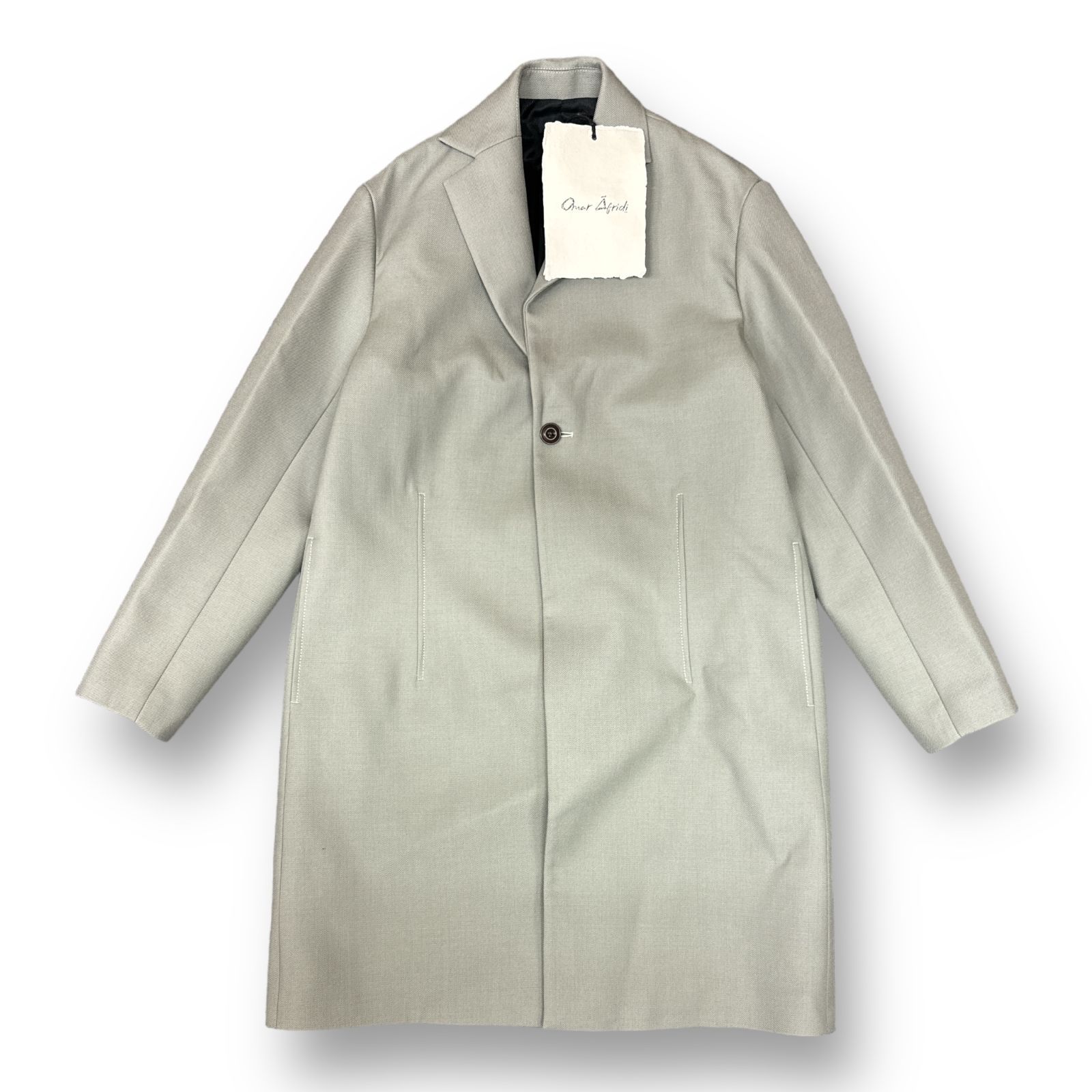 新品 Omar Afridi 22AW SLIM CHESTER COAT スリームチェスターコート 