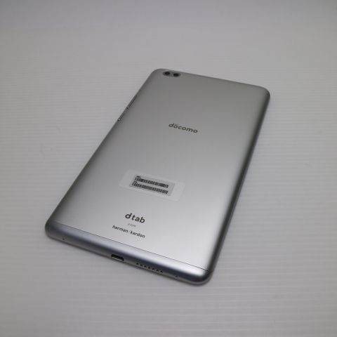 中古 d-02K dtab Compact シルバー タブレット 中古 タブレット