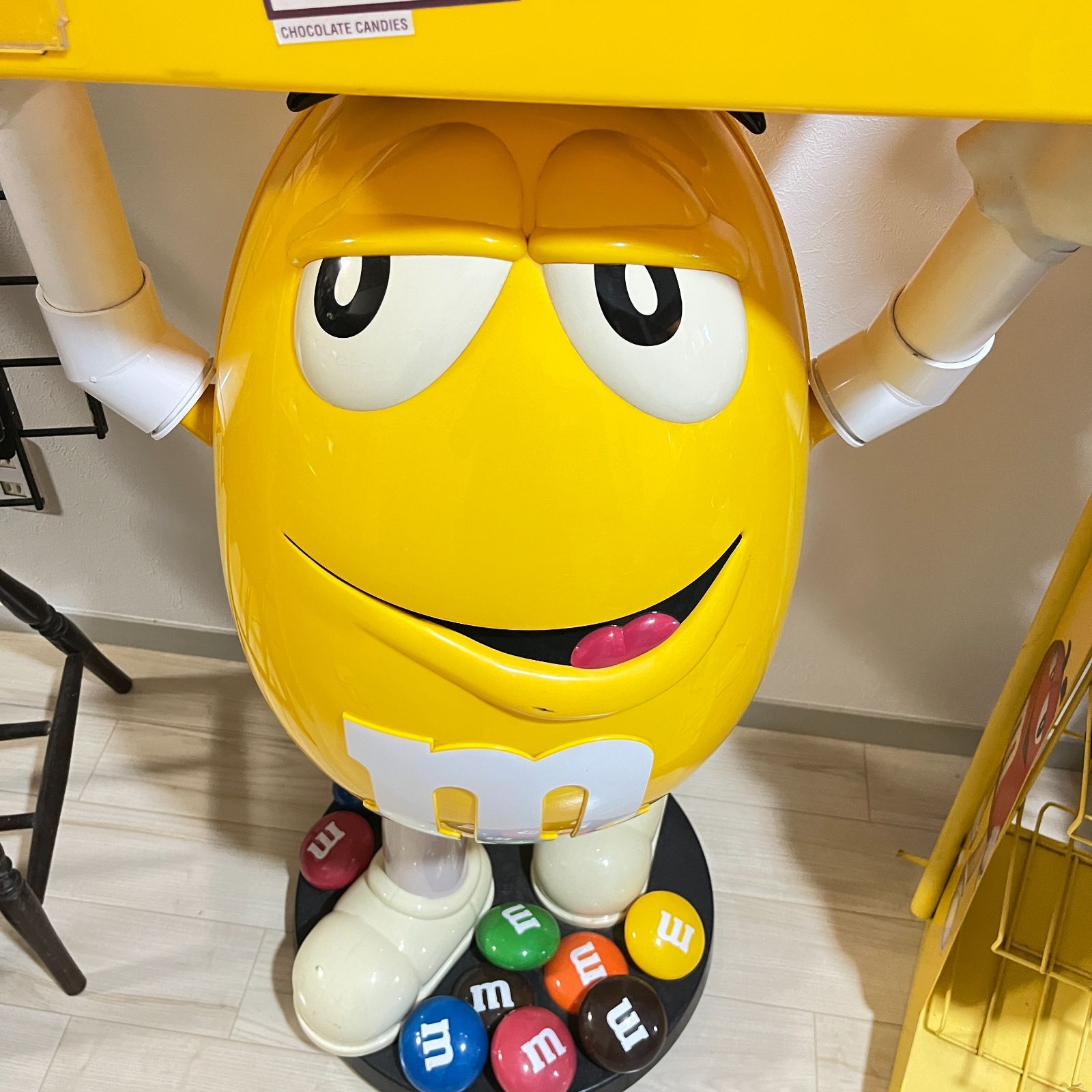 yuukiさん専用)【非売品】M&M´s イエロー 店舗用ディスプレイ-