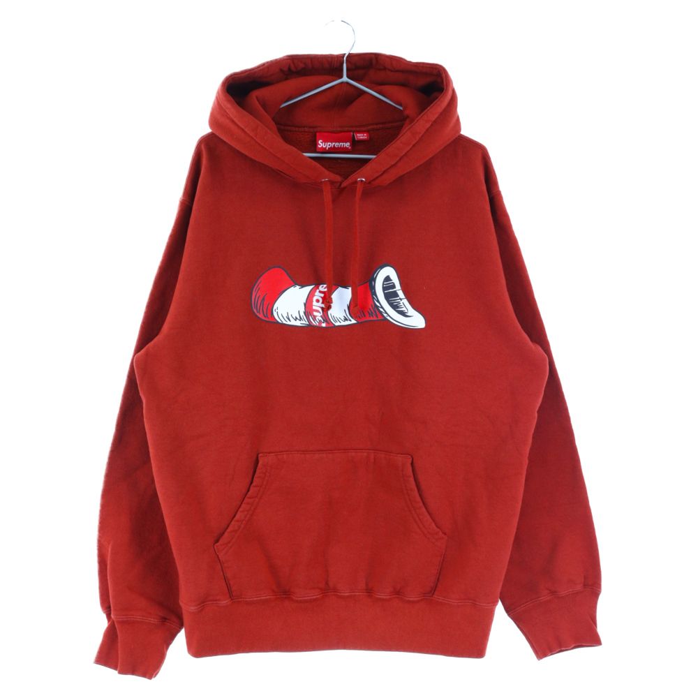 supreme 18aw Cat in the Hat Hooded