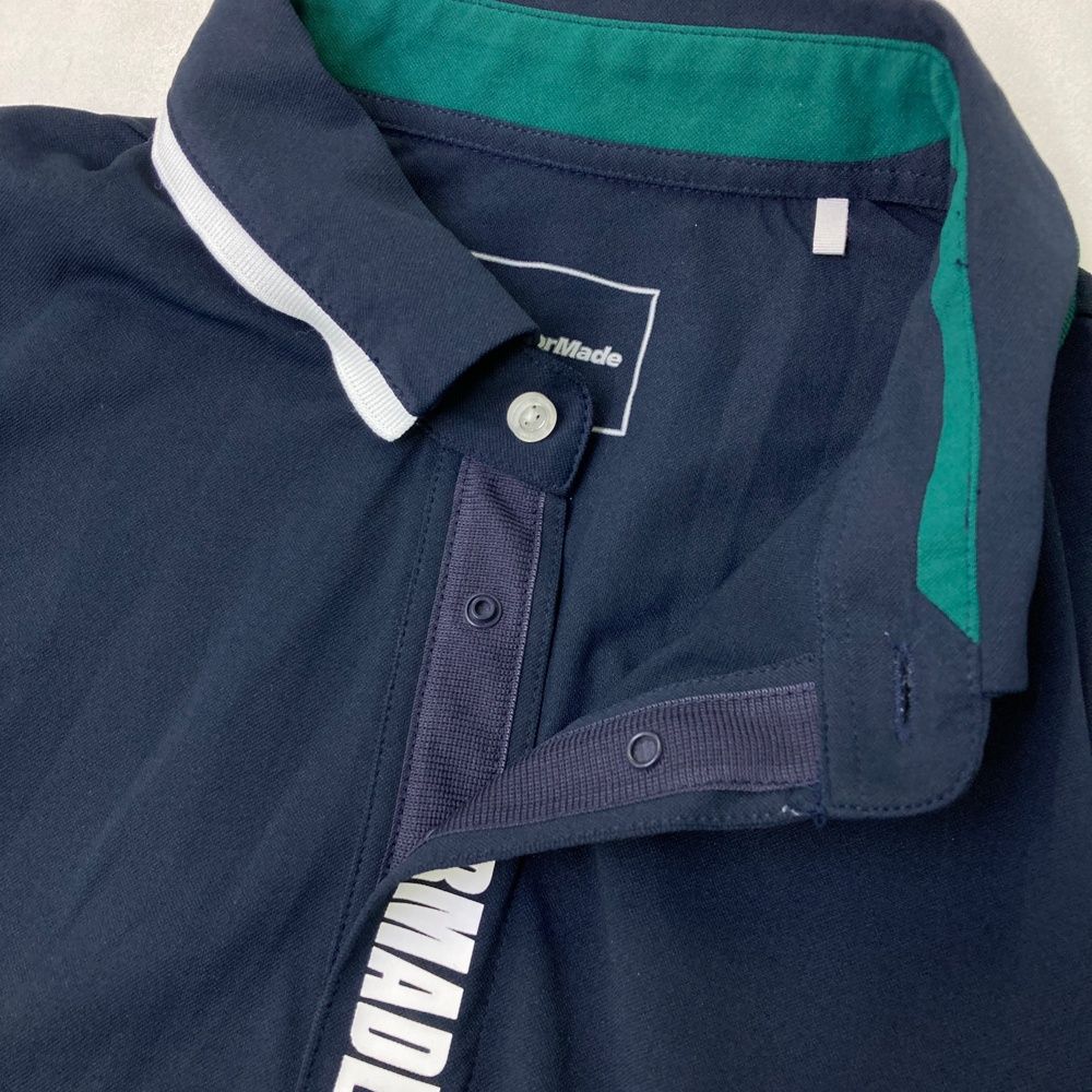 テーラーメイド ゴルフウェア 長袖ポロシャツ Oサイズ ライトグリーン