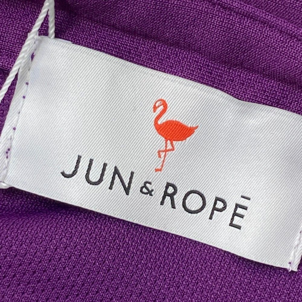 サイズ：M JUN&ROPE ジュン アンド ロペ ERE-41100 ノースリーブワンピース  パープル系 [240101416600] ゴルフウェア レディース ストスト サイズ：M JUNu0026ROPE ジュン アンド ロペ ERE-41100