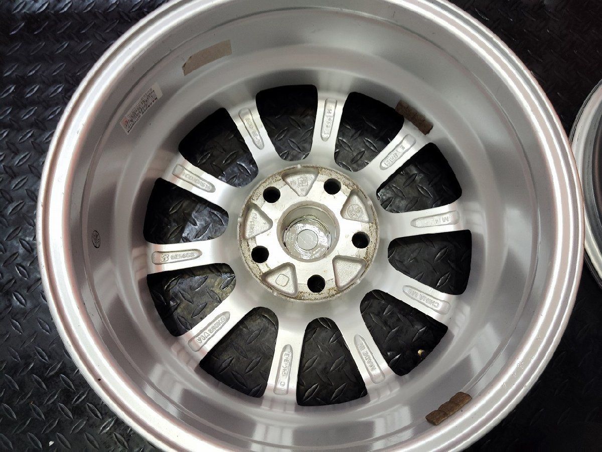 ■BSアルミ　エコフォルム■16インチ中古アルミホイール　4本 中古 アルミホイール 16インチ BRIDGESTONE ECOFORME ブリヂストン製