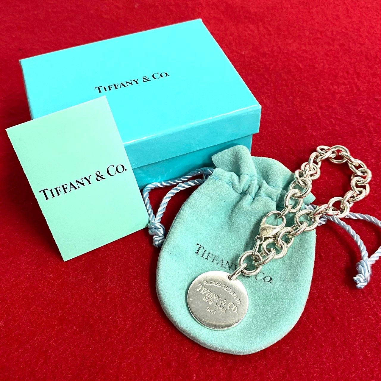 極 美品 ティファニー リターントゥ ブレスレット シルバー925