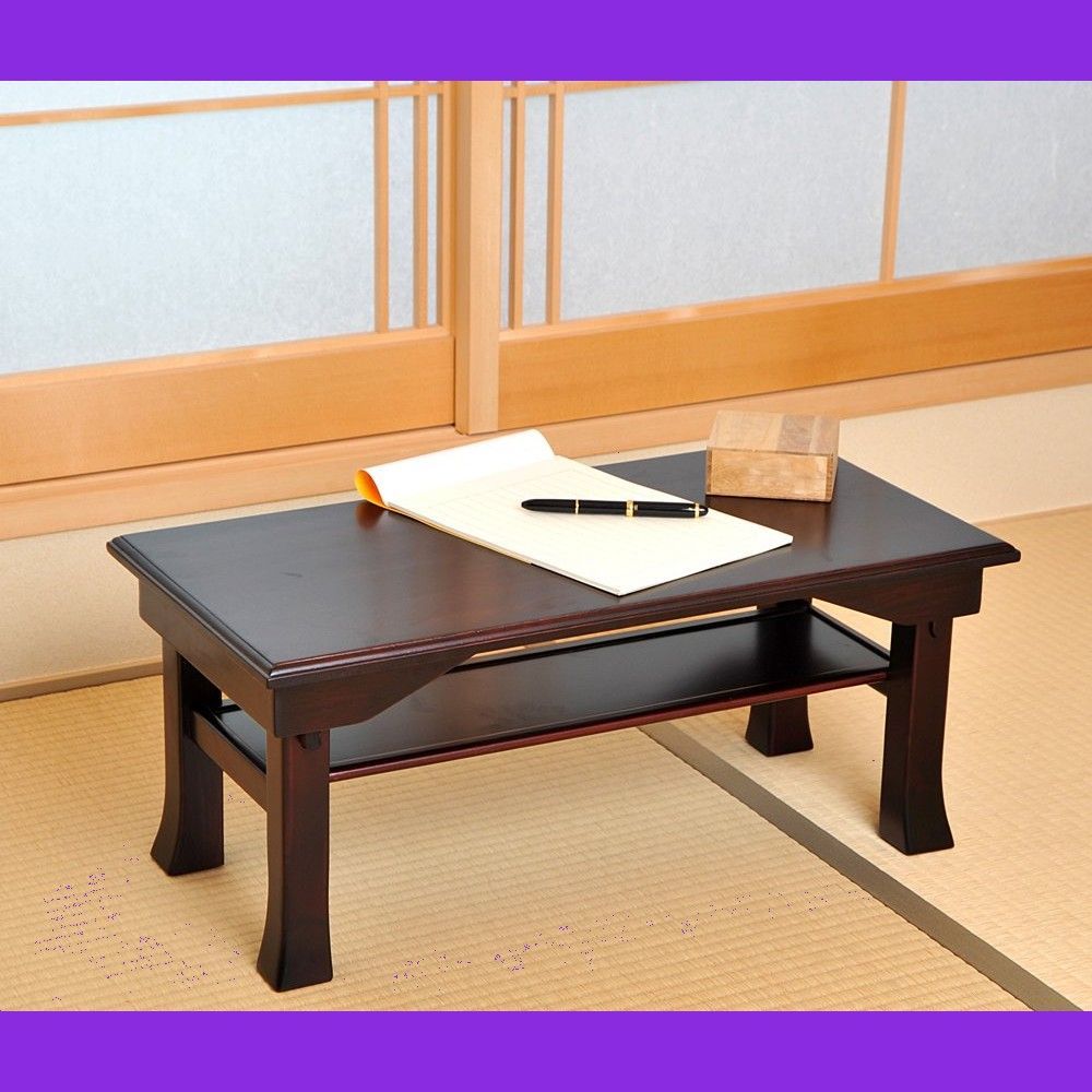 仏壇前 便利机 幅60×奥行30×高さ25cm 写経机 折りたたみ 供養台 天然木桐製 供物台 文机 ブラウン 経机 SDX-600BR オスマック OSMAC