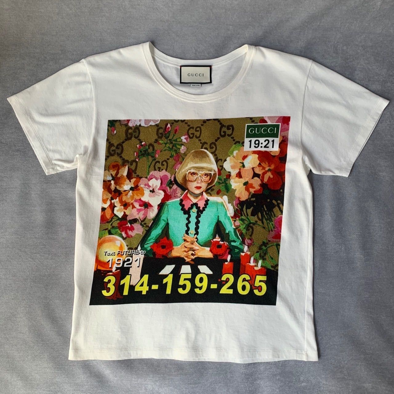 GUCCI グッチ イグナシモンレアル コラボ Tシャツ 総柄 グラフィック