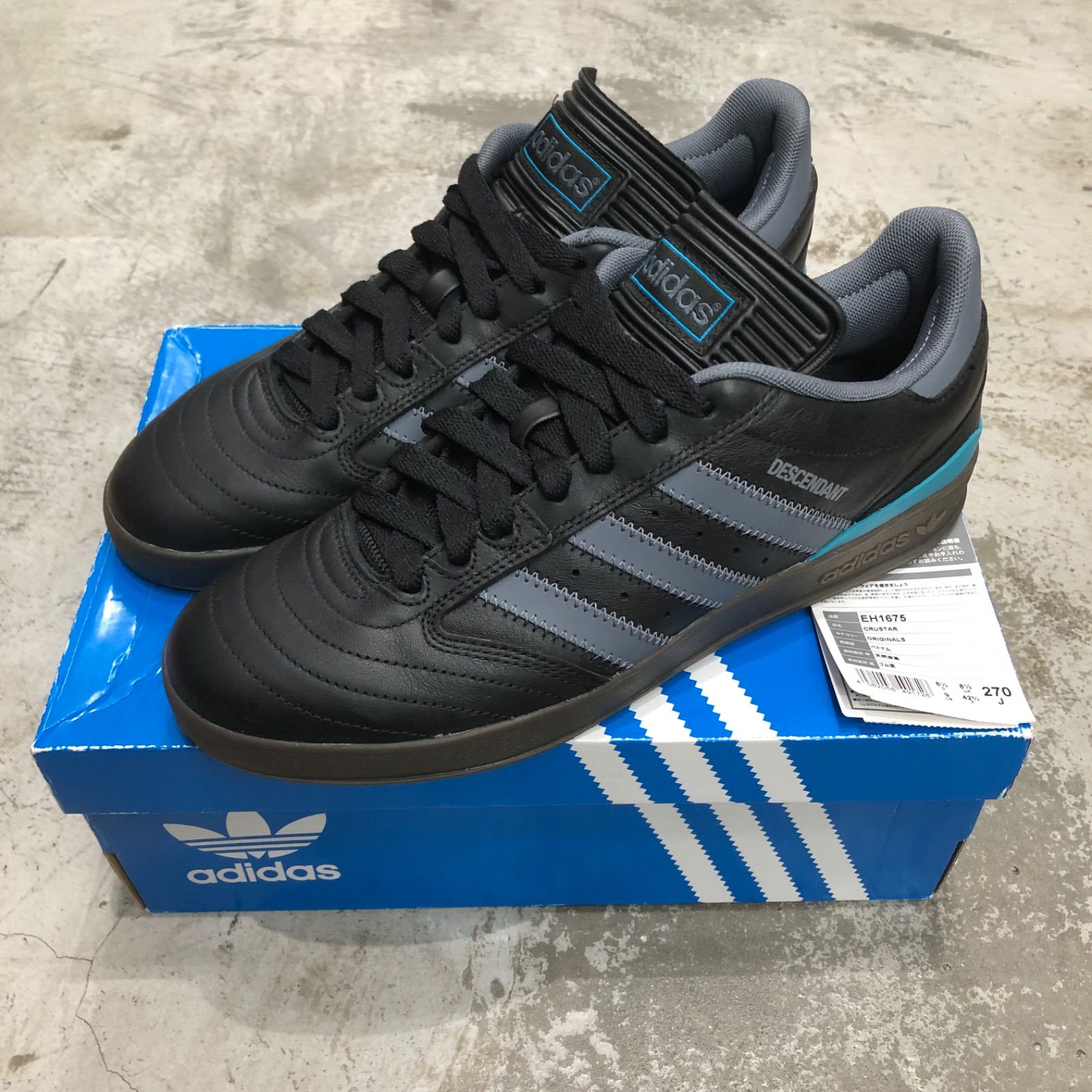 未使用品 adidas DESCENDANT 19AW CRUSTAR クラスター スニーカー 