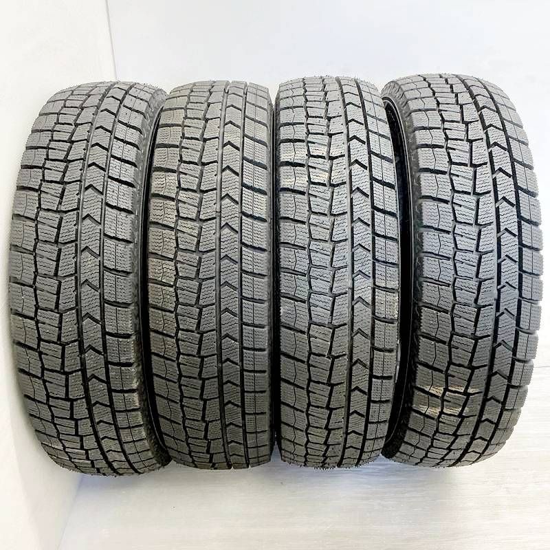 ☆ 中古 165/70R14 DUNLOP WINTER MAXX WM02 4本 スタッドレスタイヤ