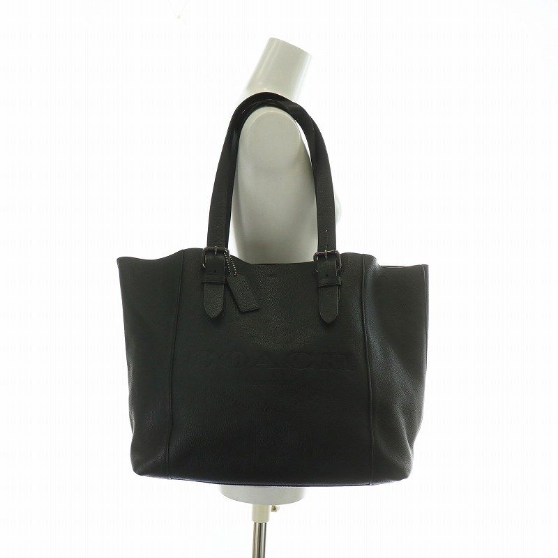 コーチ COACH ハドソン トートバッグ ハンド シボ革 レザー 肩掛け