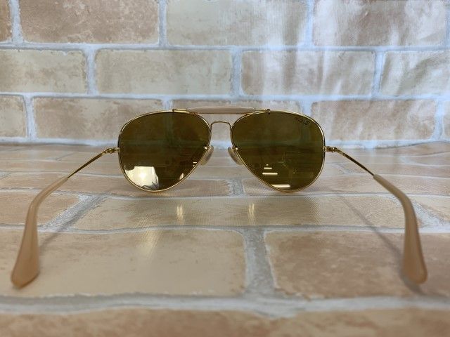 良品 Ray-Ban サングラス ゴールド GENERAL 50周年モデル ヴィンテージフレーム VINTAGE｜ボシュロム社 B&L レイバン