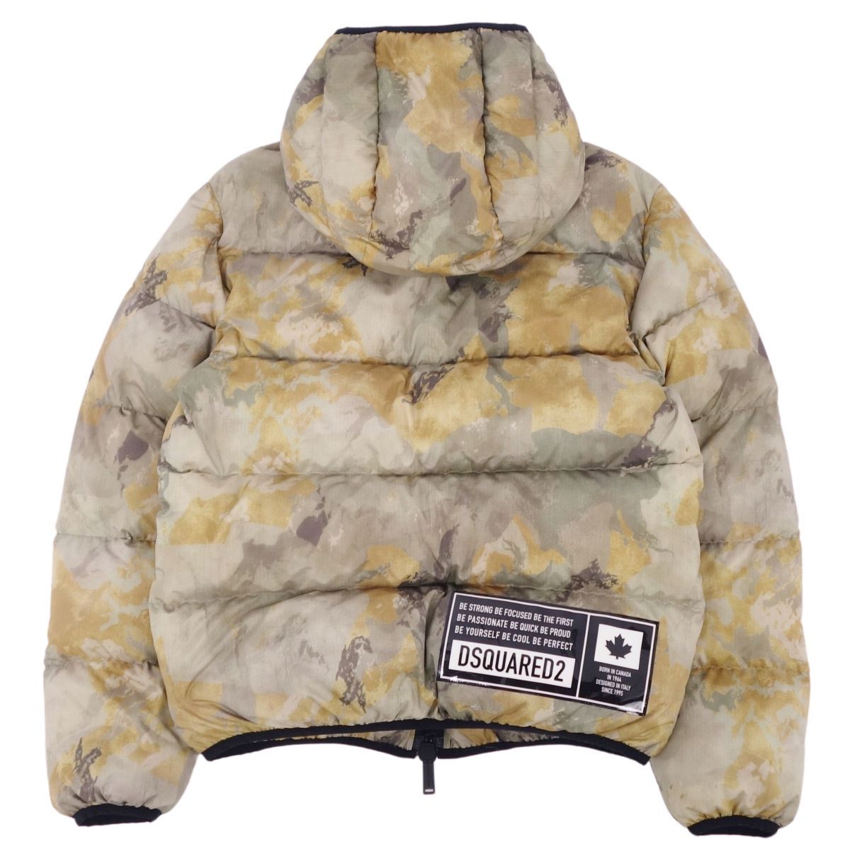 極美品 ディースクエアード DSQUARED2 2021年 ダウンジャケット フ 