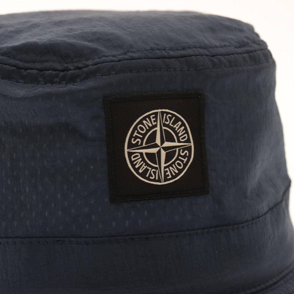 STONE ISLAND (ストーンアイランド) NYLON METAL BUCKET HAT ロゴ