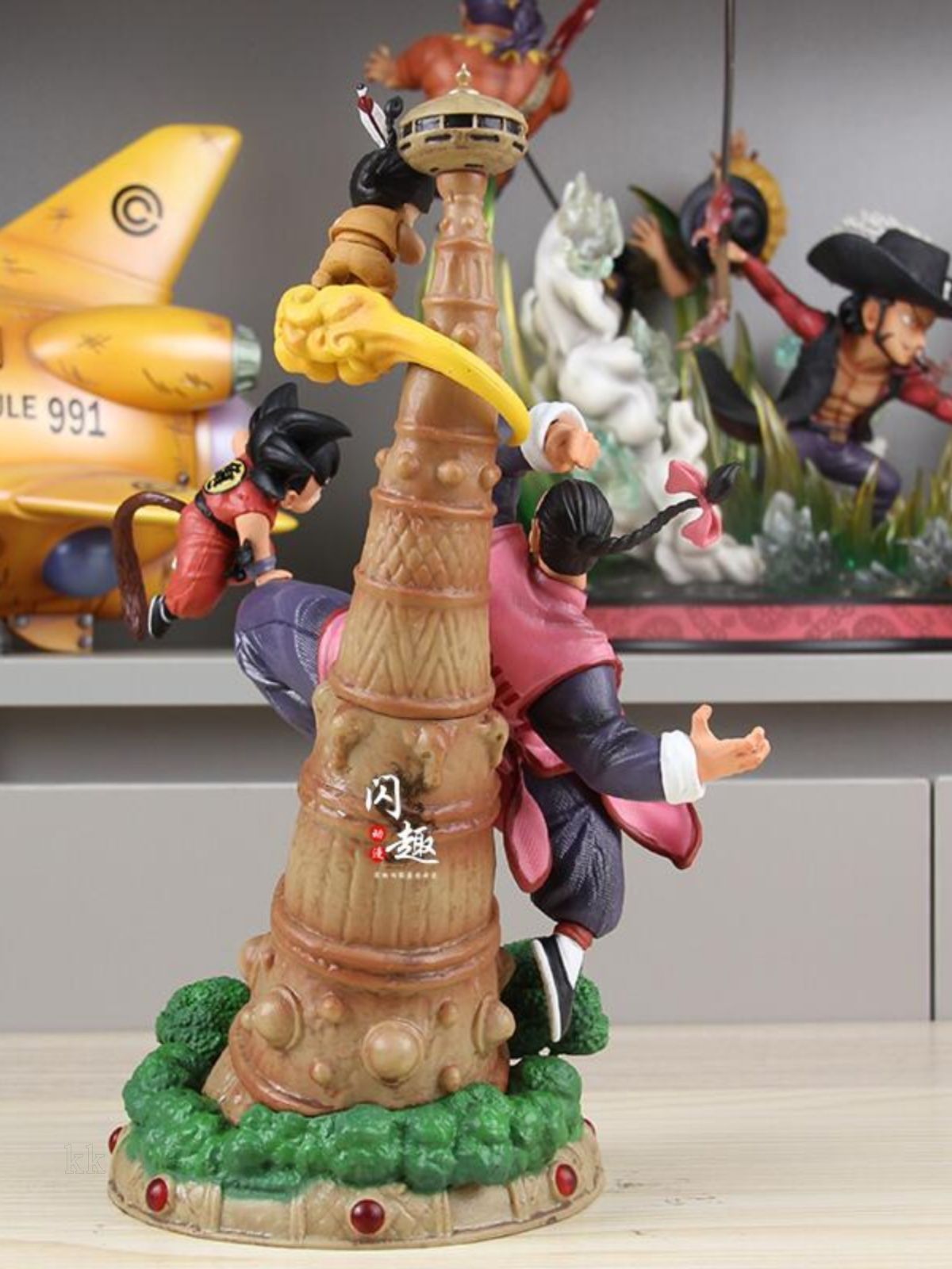 ドラゴンボール タオパイパイ 桃白白 悟空 レア品ドラカプ フィギュア