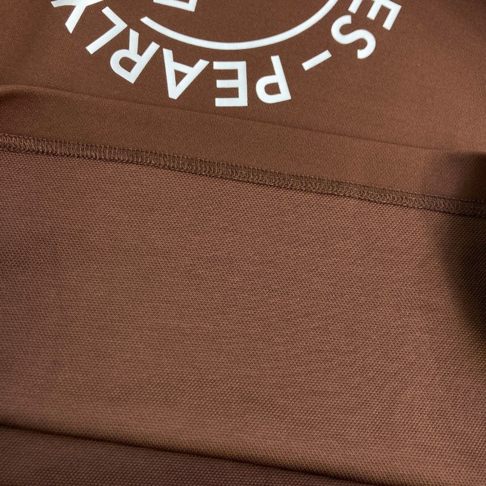 サイズ：2 PEARLY GATES パーリーゲイツ  ハイネック長袖Tシャツ  ブラウン系 [240101434223] ゴルフウェア レディース ストスト PEARLY GATES パーリーゲイツ ハイネック長袖Tシャツ ブラウン系