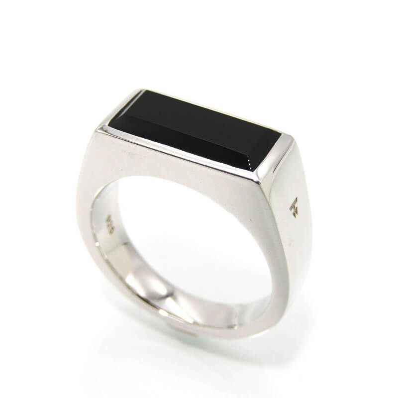 tomwood ブラックオニキスリング 60 TOMWOOD - クッション リング