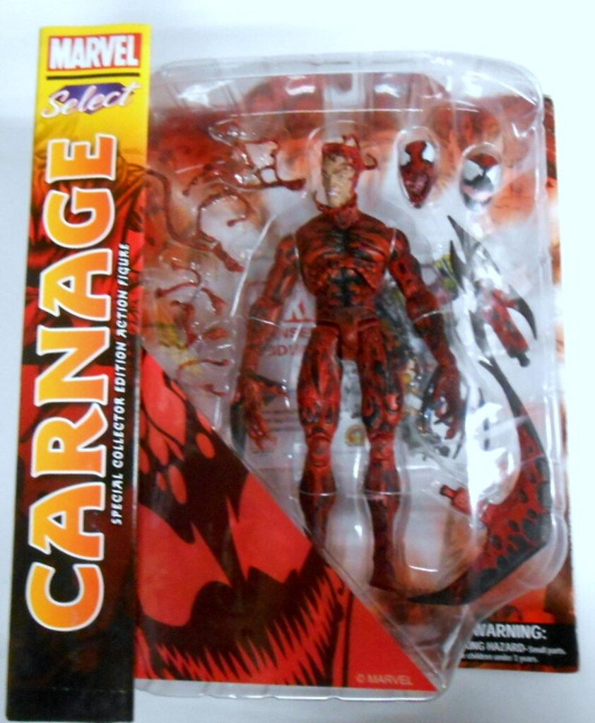 DIAMOND SELECT SPECIAL COLLECTOR EDITION ACTION FIGURE CARNAGE 7インチ