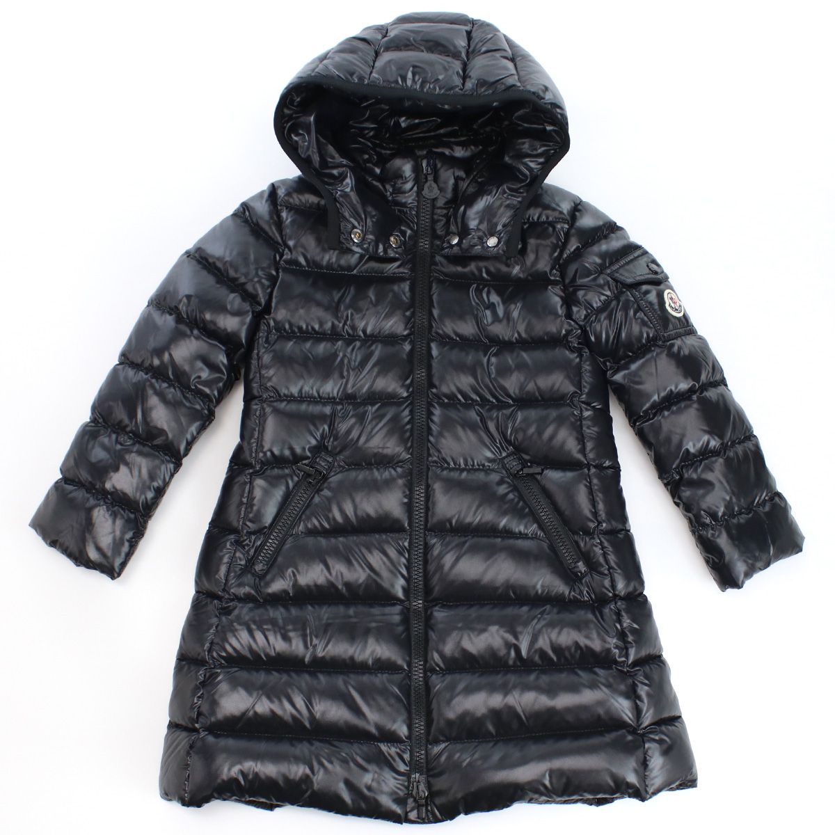 モンクレール MONCLER キッズ－ジャケット，上着 アウター ダウンコート1C50110 MOKA GIUBBOTTO 68950 999 4才相当 6才相当ブラック kb-01 ベビー tcld-bhsn tcld-bhsn