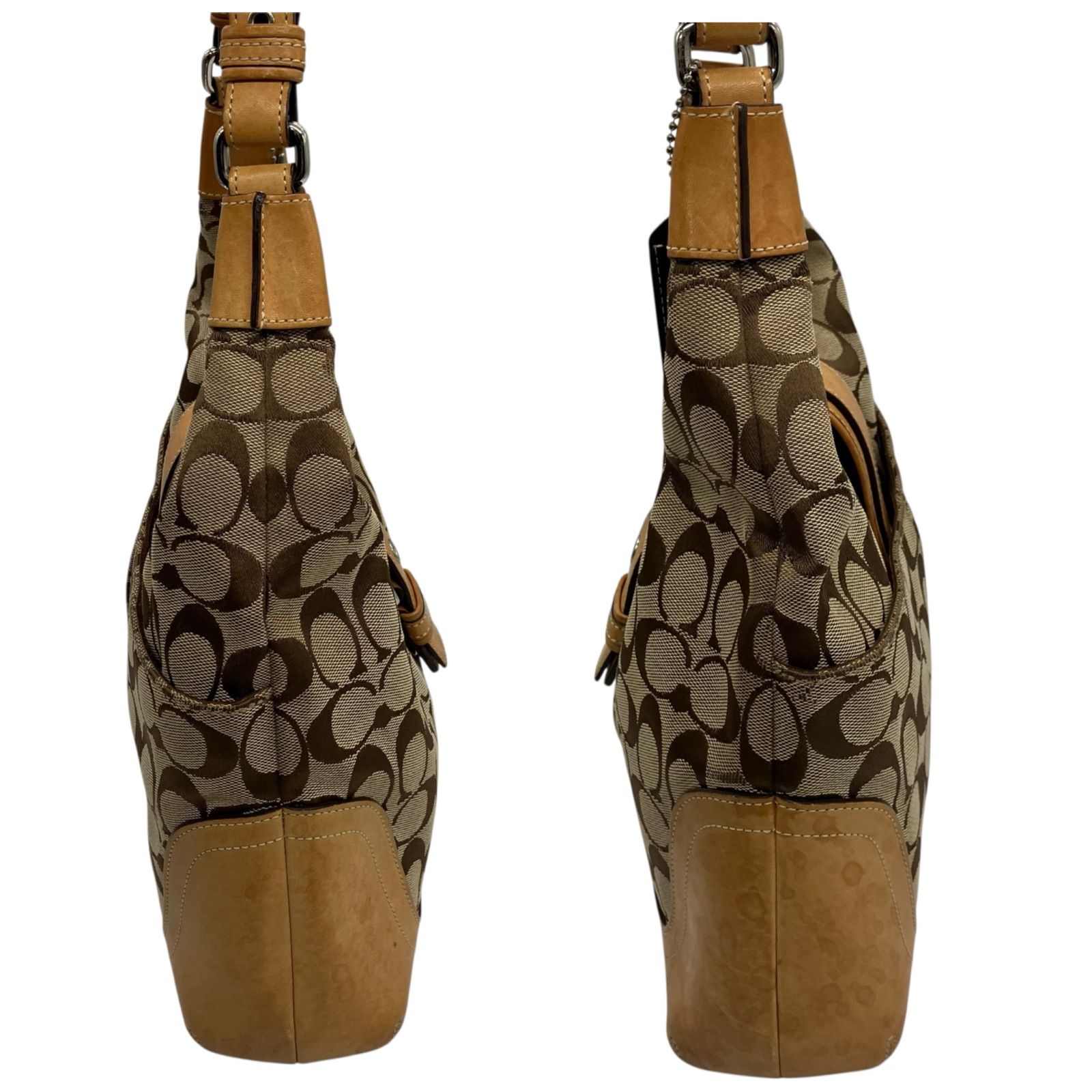 Coach Soho Shoulder Bag Signature 1418 - メルカリ