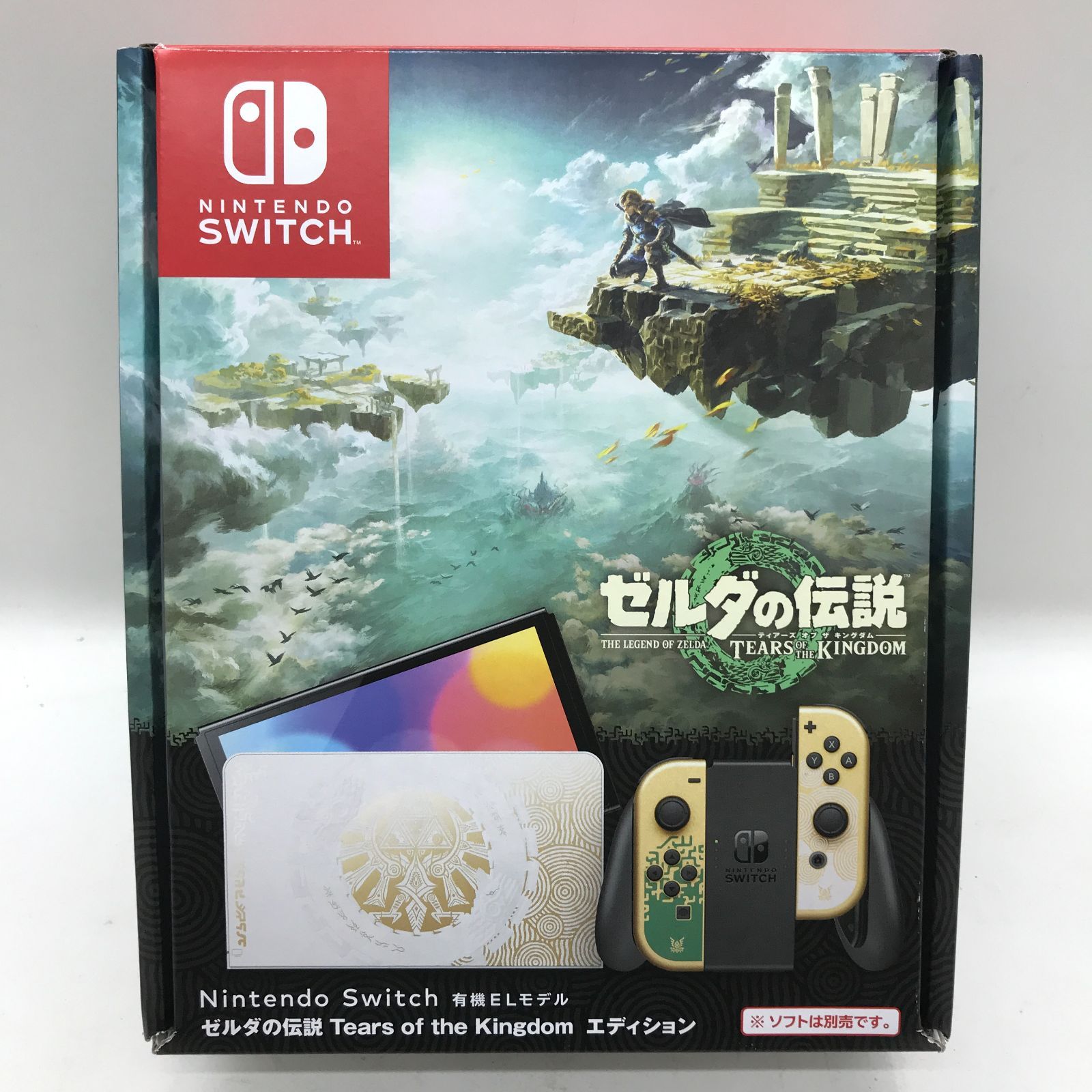 06m1243 Nintendo Switch 任天堂スイッチ 有機ELモデル ゼルダの伝説