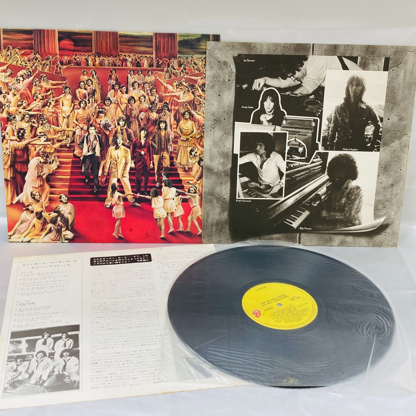 The Rolling Stones LPレコード4枚セット A【希少】LP レコード The Rolling Stones ローリング