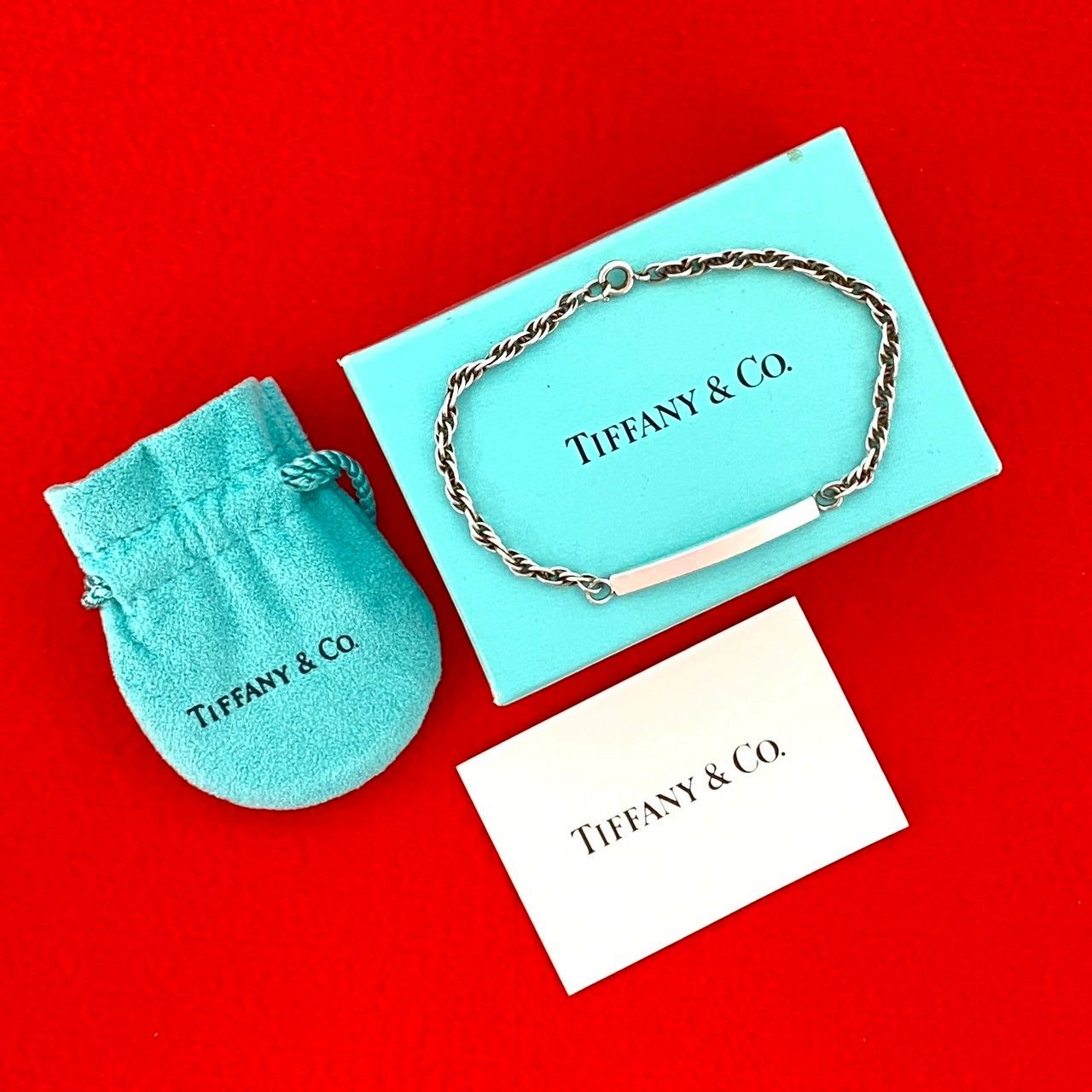 極 美品 保存箱付き TIFFANY&Co. ティファニー ハート プレート