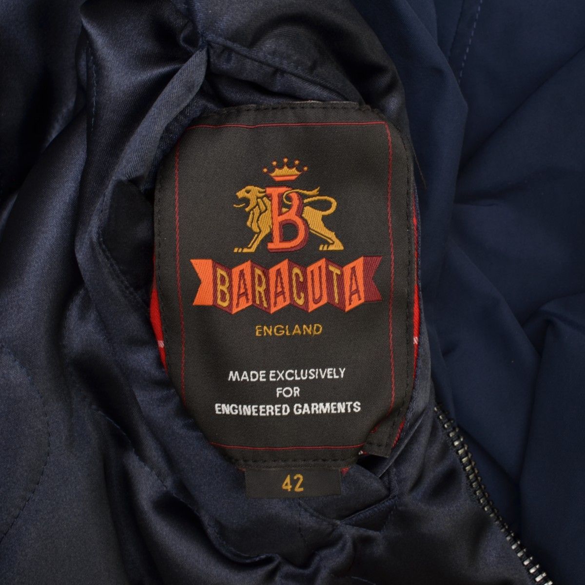 42【ENGINEERED GARMENTS × BARACUTA / エンジニアードガーメンツ 
