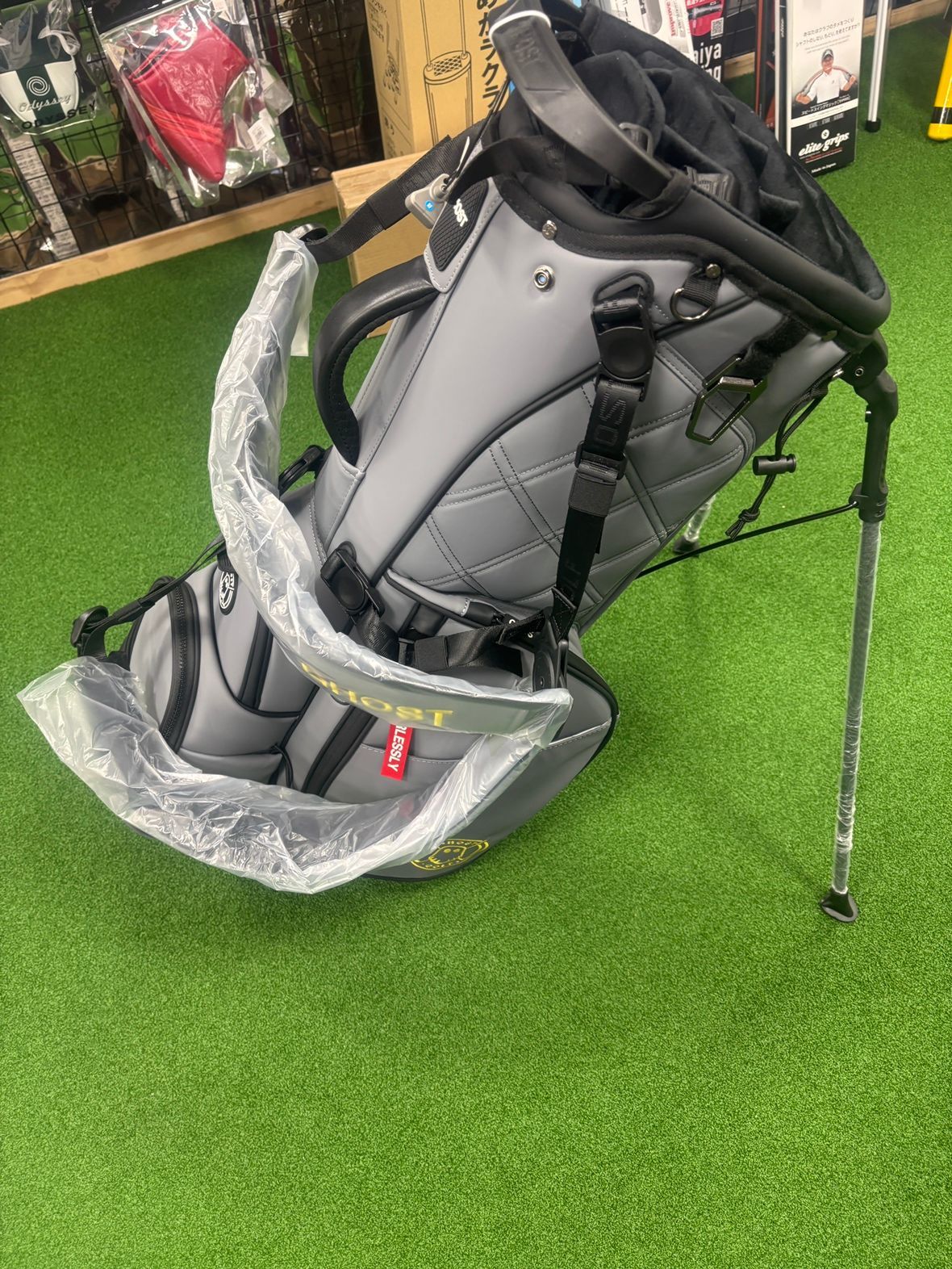 【新品未使用】【US直輸入品】GHOST GOLF キャディバッグ ANYDAY 14分割 11インチ スタンドバッグ　Marverick（浦安店)