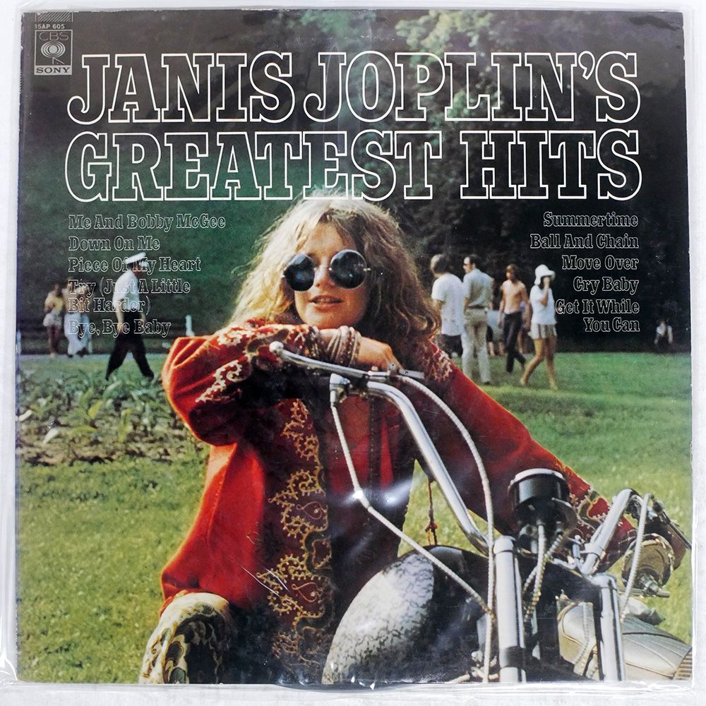 国内盤 JANIS JOPLIN/GREATEST HITS/CBS/SONY 15AP605 LP - メルカリ