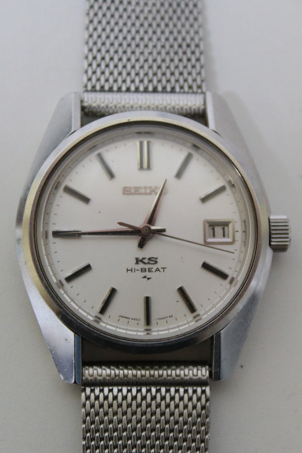 ◇KING SEIKO セイコー KS HI-BEAT 4502-7001 手巻き 腕時計