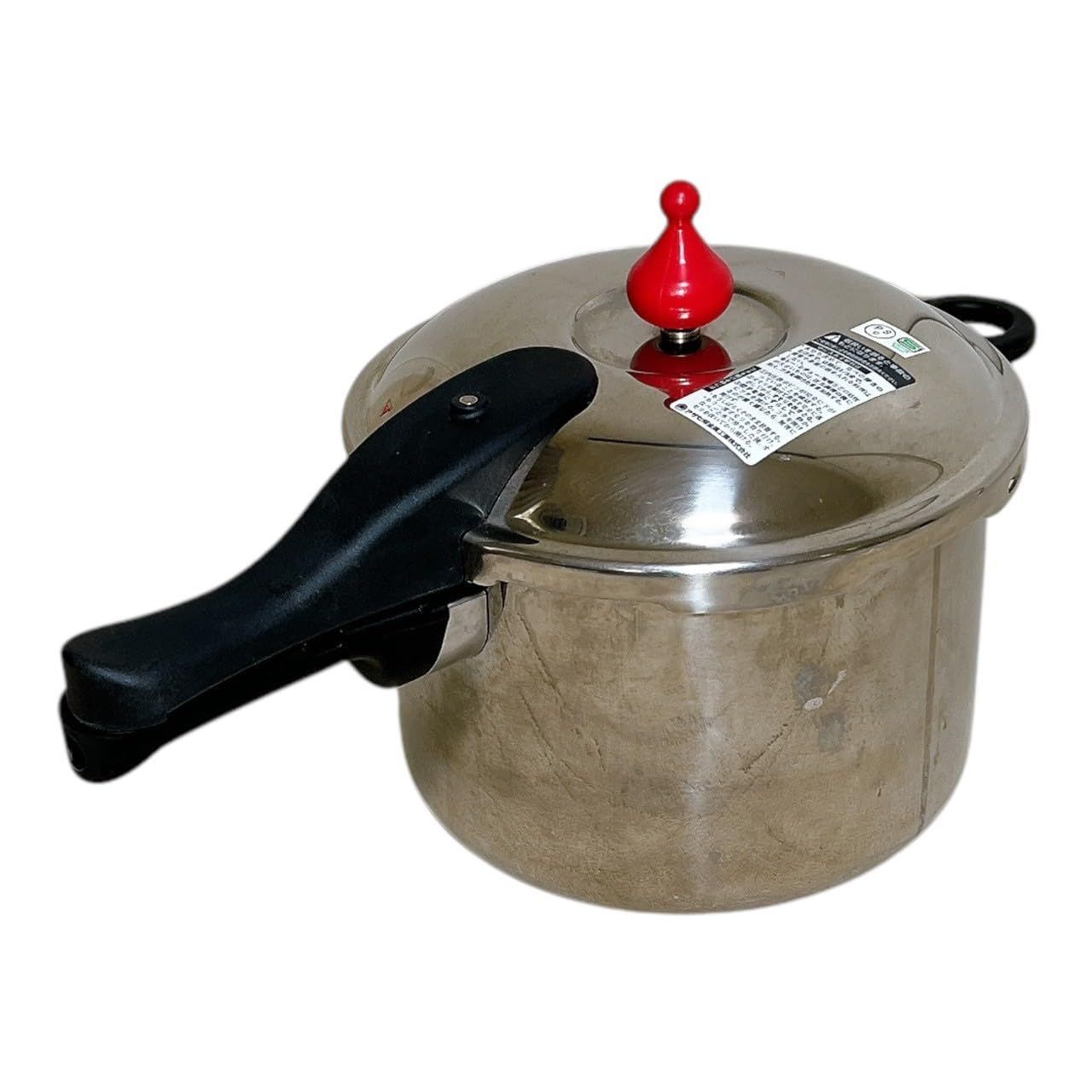 アサヒ軽金属 日本製 圧力鍋 5.5L ゼロ活力なべ L (1升炊き) [レシピ