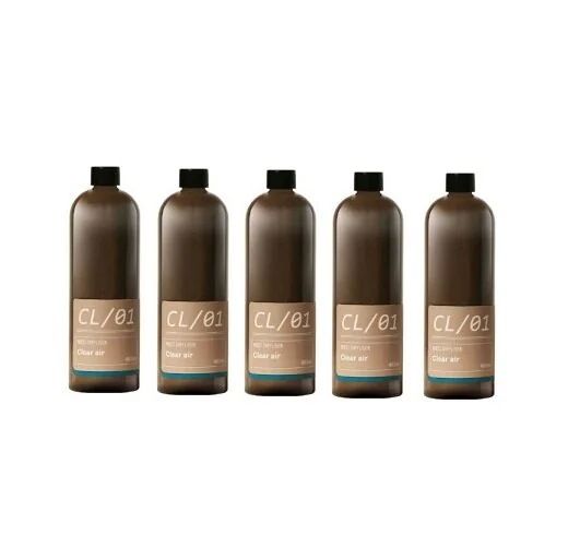 メルシーユー リードディフューザー MRUS-50-CL 詰替用オイル 480ml クリアエアー ×5セット