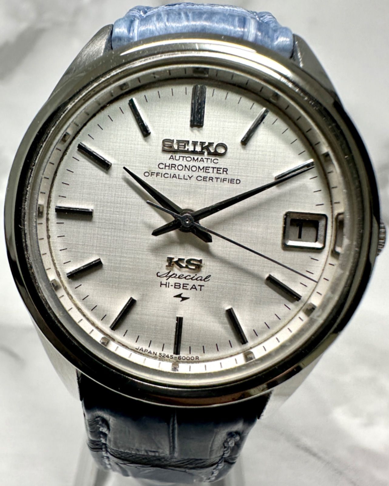 希少 SEIKO セイコー キングセイコー スペシャル ハイビート クロノ 