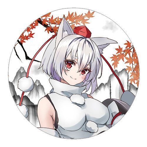 東方project エネルギー冷麺 もうこはんっ! 缶バッジ　ほりっくさーびす 東方project エネルギー冷麺 もうこはんっ! 缶バッジ ほりっくさ