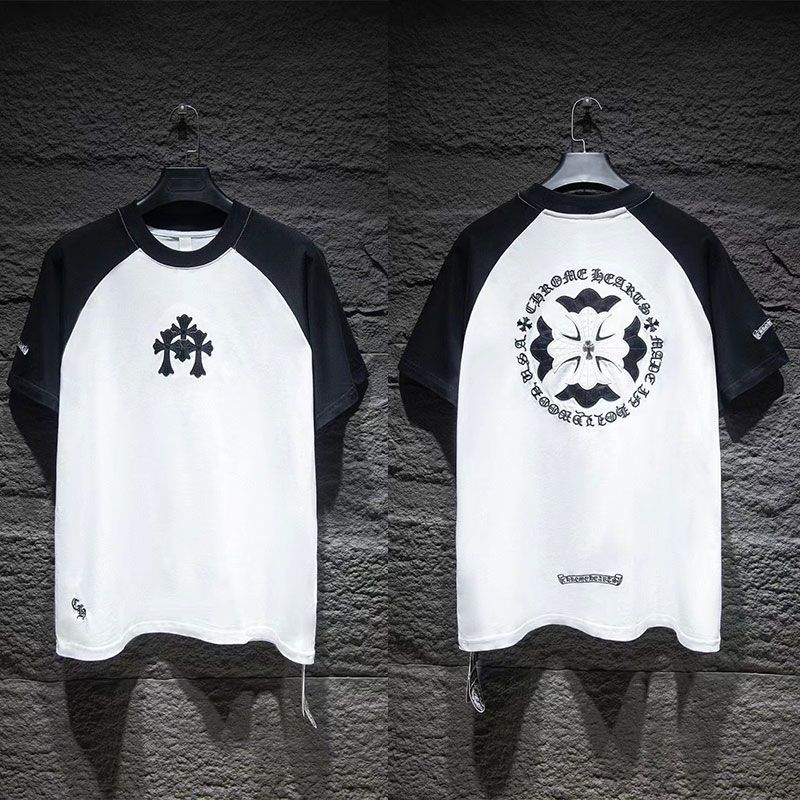 Chrome Hearts | クロムハーツ Ｔシャツ 半袖 ロンT カットソー ロングTシャツ ブラック ホワイト 黒 白