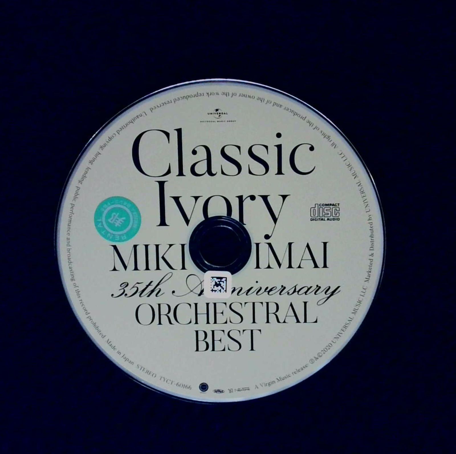 Classic Ivory 35th Anniversary ORCHESTRAL BEST(初回限定盤)(2DVD付 