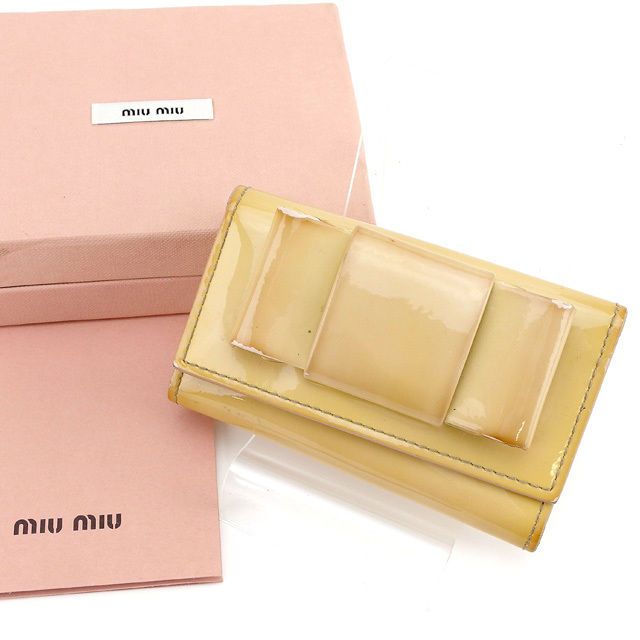 ミュウミュウ MIUMIU キーケース 54780 レディース 中古 - メルカリ