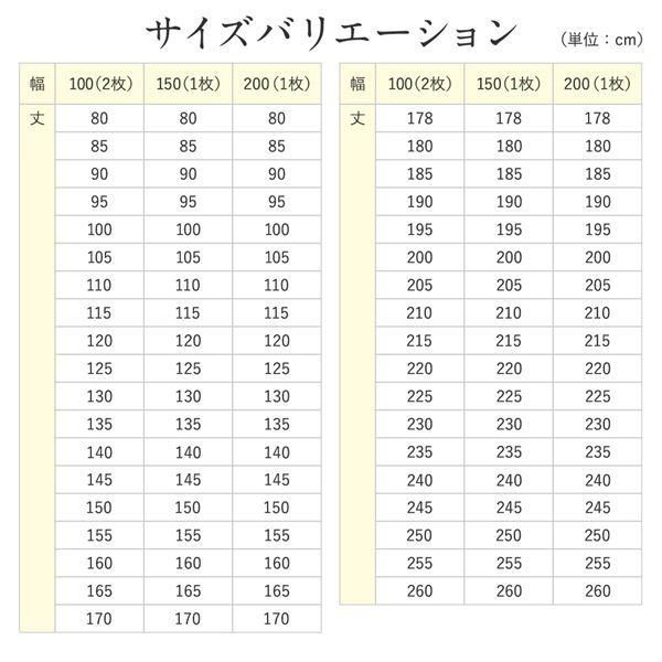 1級遮光 遮熱 遮音 ドレープカーテン/遮光カーテン 〔幅100cm×丈105cm
