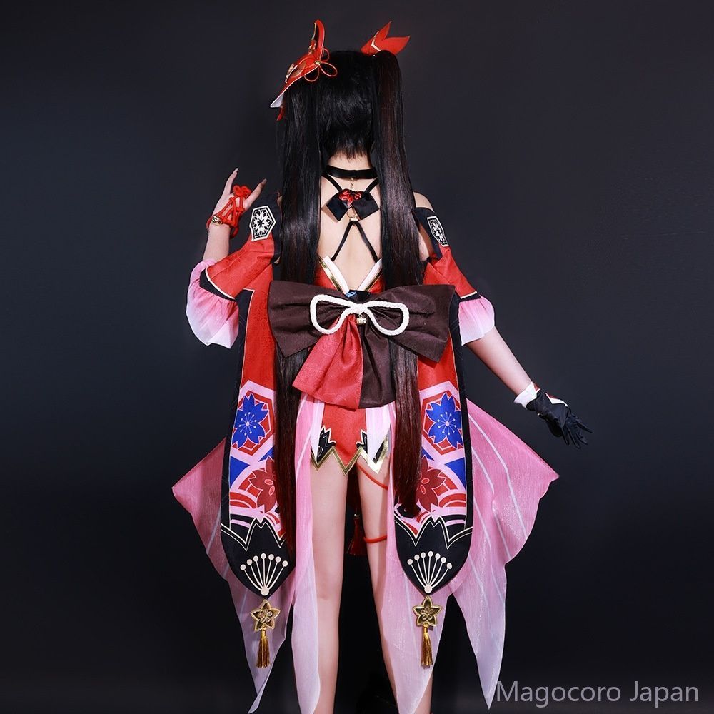 コスプレ衣装崩壊スターレイル花火セット女性用仮面愚者ゲーム二次元コスチュームアニメ