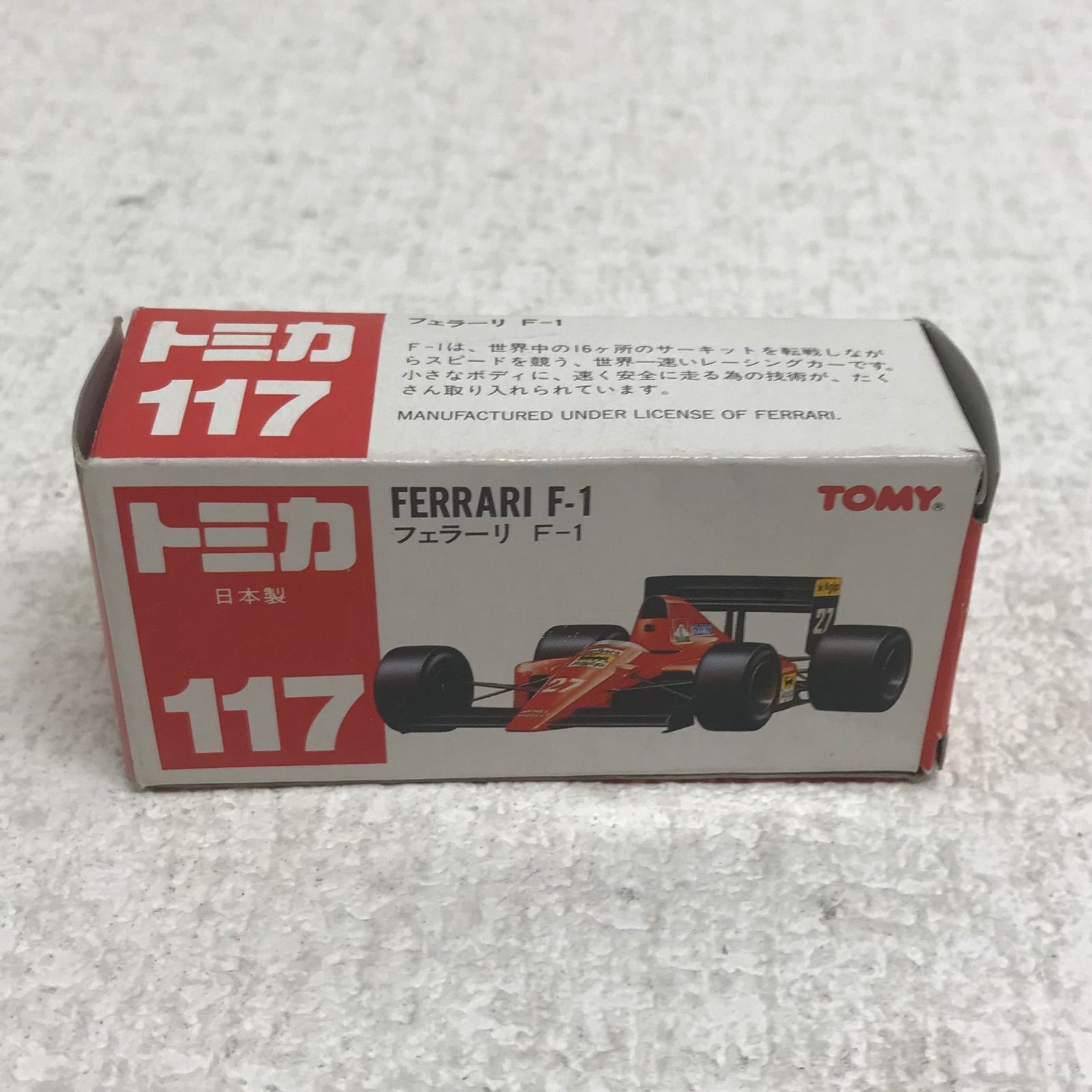 M1023D6 TOMICA トミカ Ferrari F-1 TOMY 117 - メルカリ