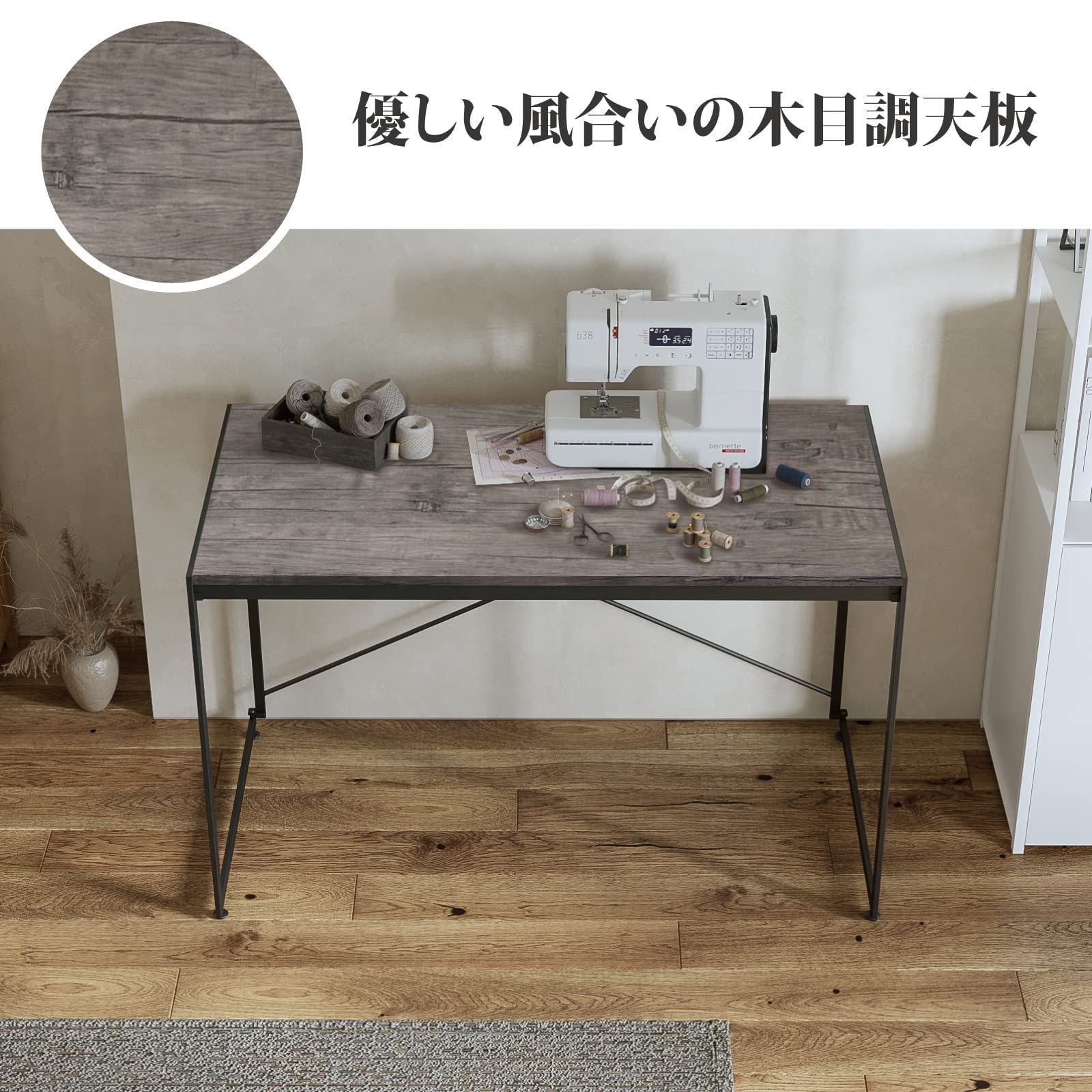 【色: ブラウン】YEARCOLOR パソコンデスク シンプルワークデスク ゲー Amazon | YEARCOLOR パソコンデスク シンプルワークデスク