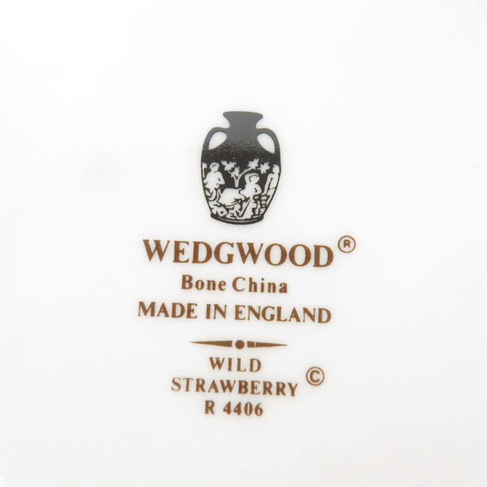 美品 ウェッジウッド ワイルドストロベリー 大皿 6枚 セット 27cm