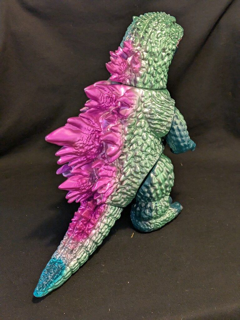 安楽安作 ゾロメデール 蛍光オレンジ ソフビ 検索 ゴジラ ウルトラマン