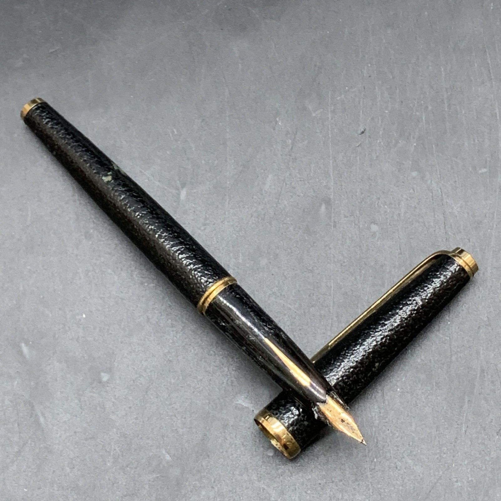 K306 ペン先18k PLATINUM プラチナ PLATINUM 万年筆 18K 革巻 シープ 革張り |筆記未