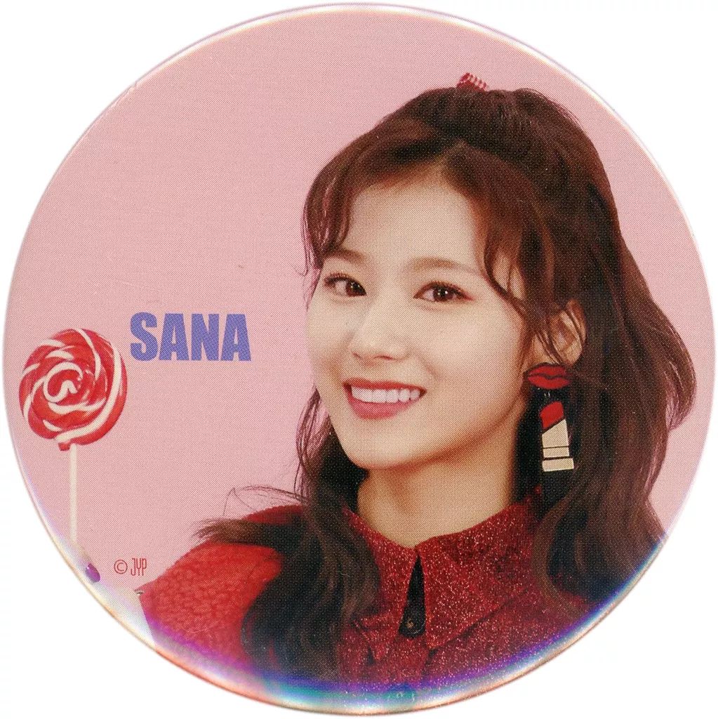 TWICE 缶バッチ　ピンバッチ　まとめ売り　サナ twiceサナ缶バッジ、ピンバッジまとめ売り （TWICE サナ さな